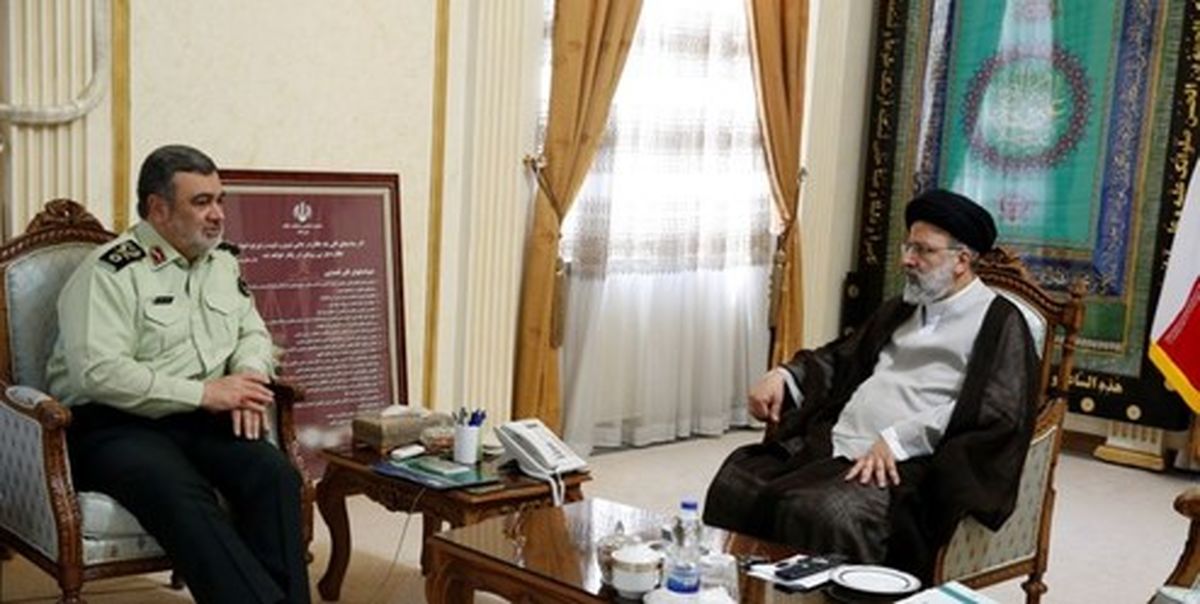 رئیسی: حمایت از ناجا از وظایف قوه قضائیه است