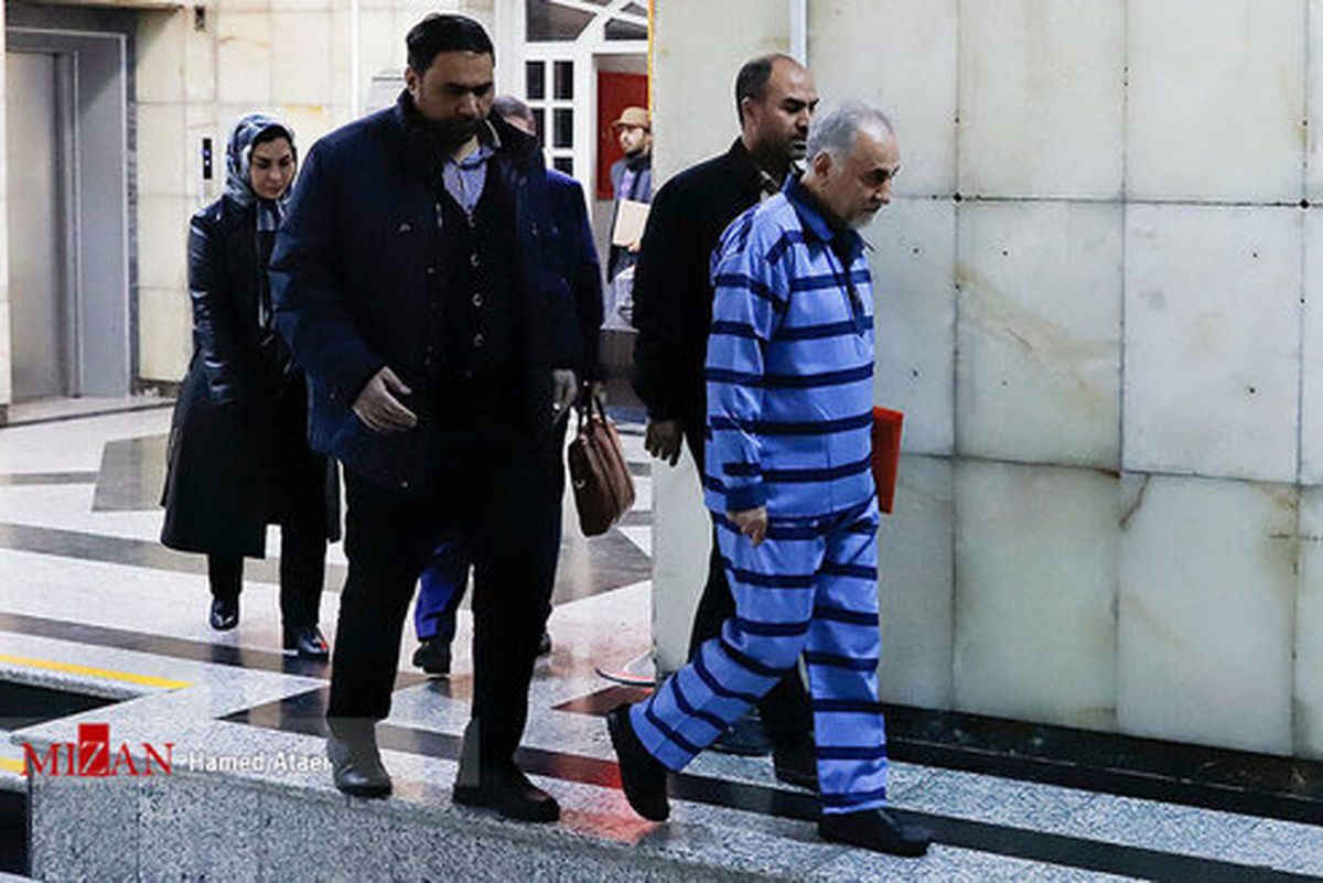 تصاویر: بازگشت نجفی به پای میز محاکمه!