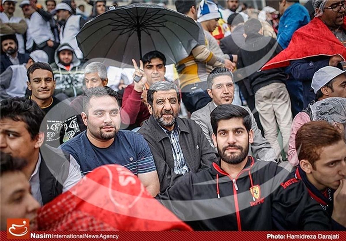 ضرغامی در ورزشگاه آزادی +عکس