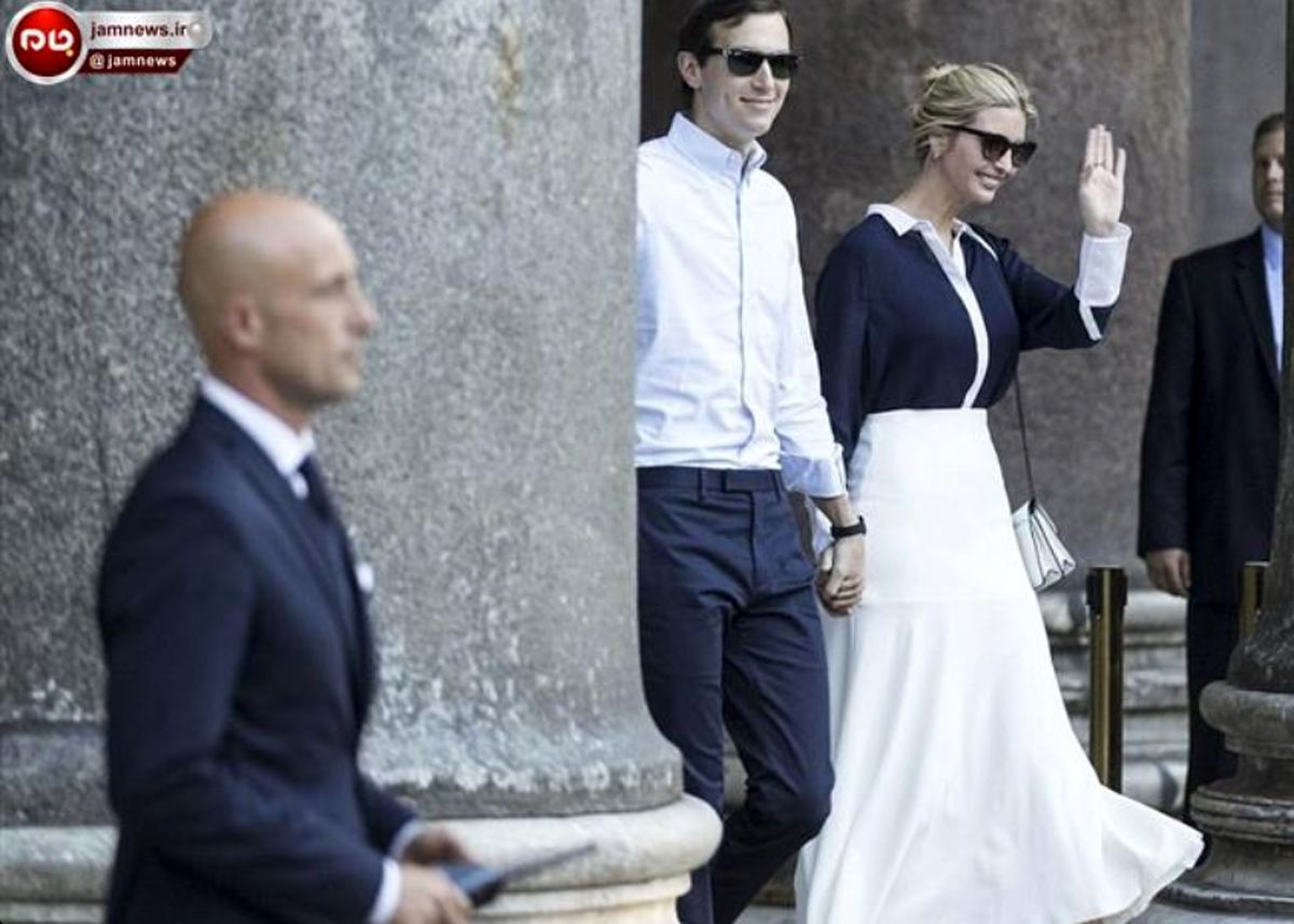 عکس: تیپ ضایع داماد ترامپ در ایتالیا