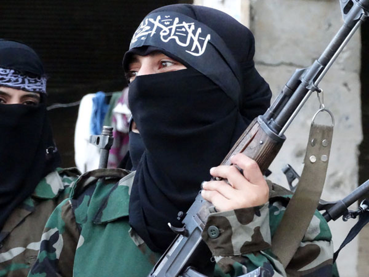 جنگجویان معارض دختر گردان عایشه/تصاویر