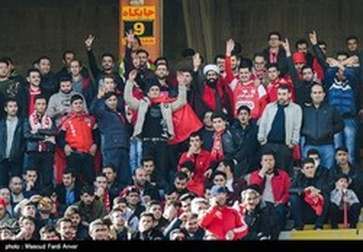 توهین به پرسپولیس و از هوش رفتن یک هوادار +عکس