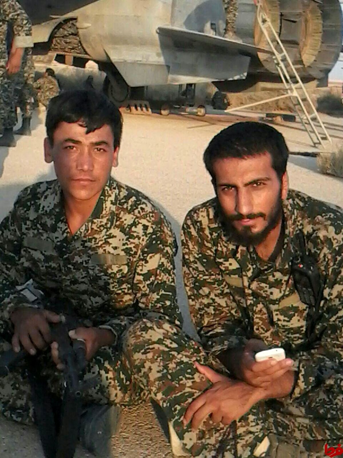 تصویری کمتر دیده شده از شهید صدر زاده (سیدابراهیم)