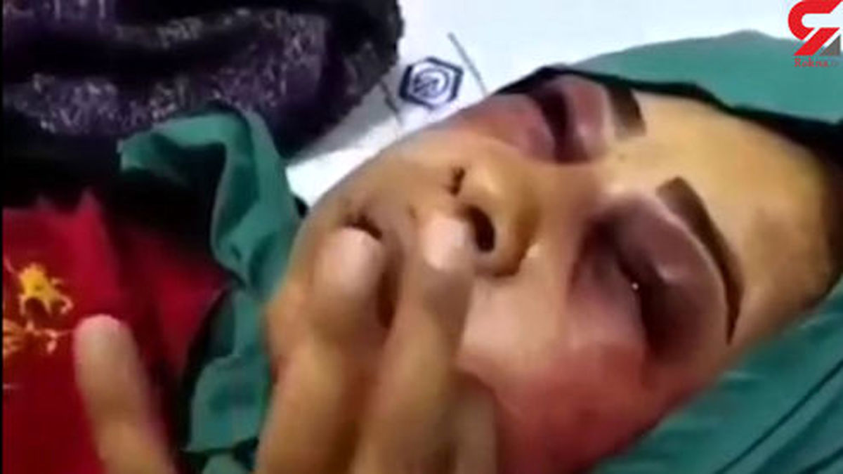 فیلم شکنجه زن زرندی توسط شوهرش