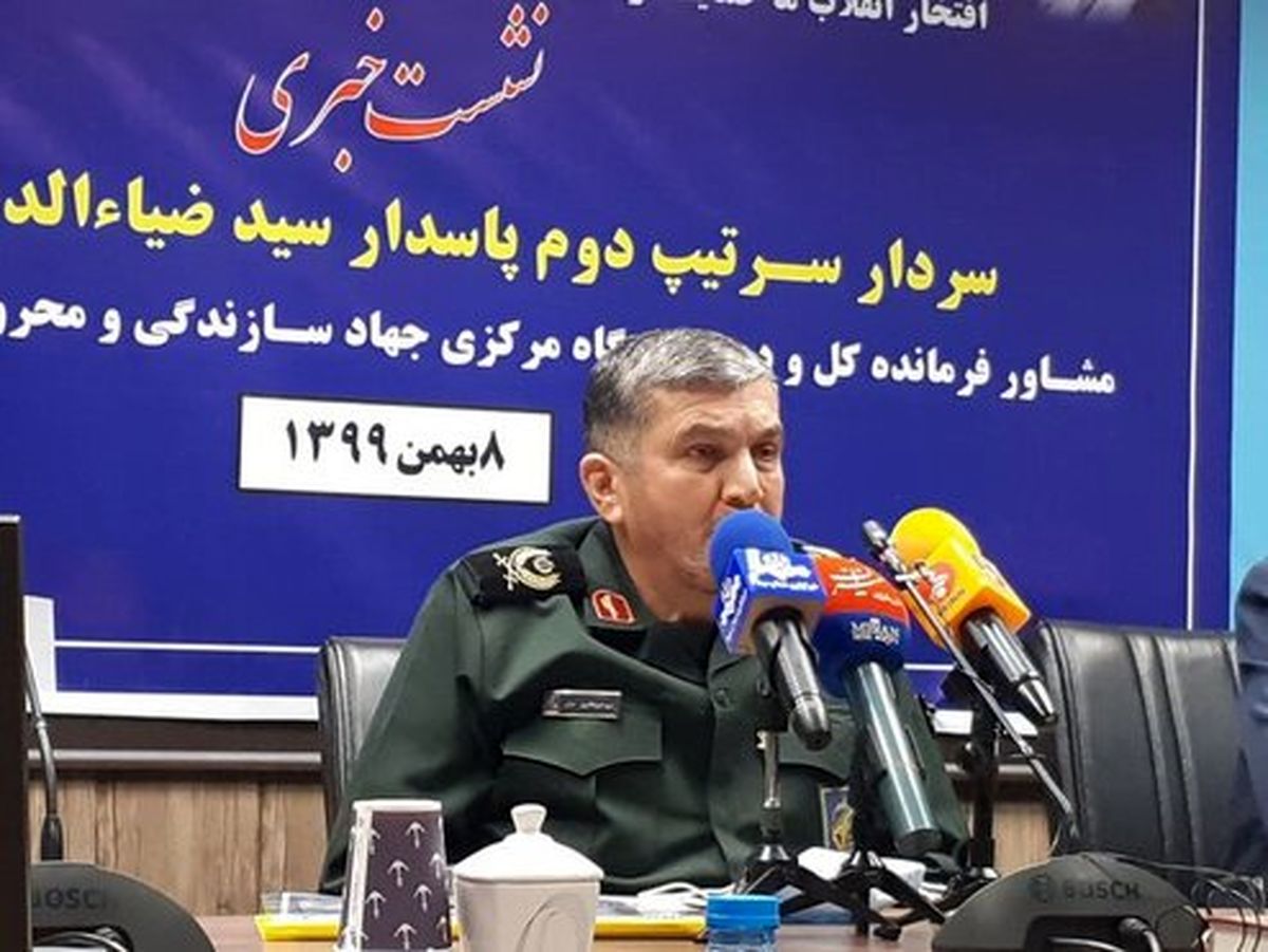 سردار حزنی: سپاه در محرومیتزدایی کنار دولت است