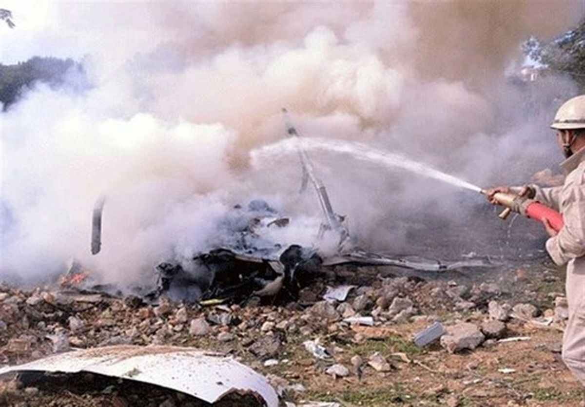 آخرین آمار حادثه سقوط بالگرد مرزبانی در دالامپر ارومیه/علت سقوط مرگبار بالگرد پلیس