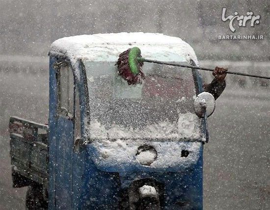 برف پاک کن 2014/ عکس