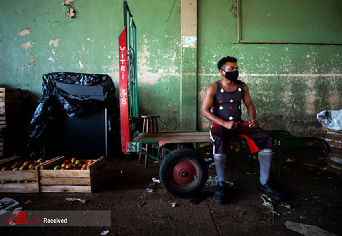 تصاویر: بازار سبزیجات برزیل در روزهای کرونایی