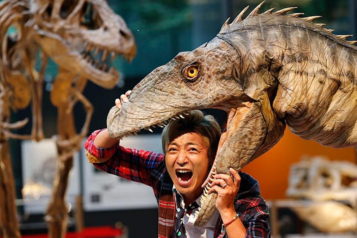 عکس/نمایشگاه دایناسورها