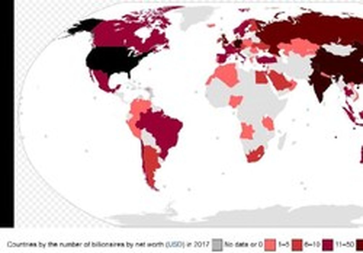 دارایی ۵۰۰ ثروتمند دنیا یک شبه آب رفت