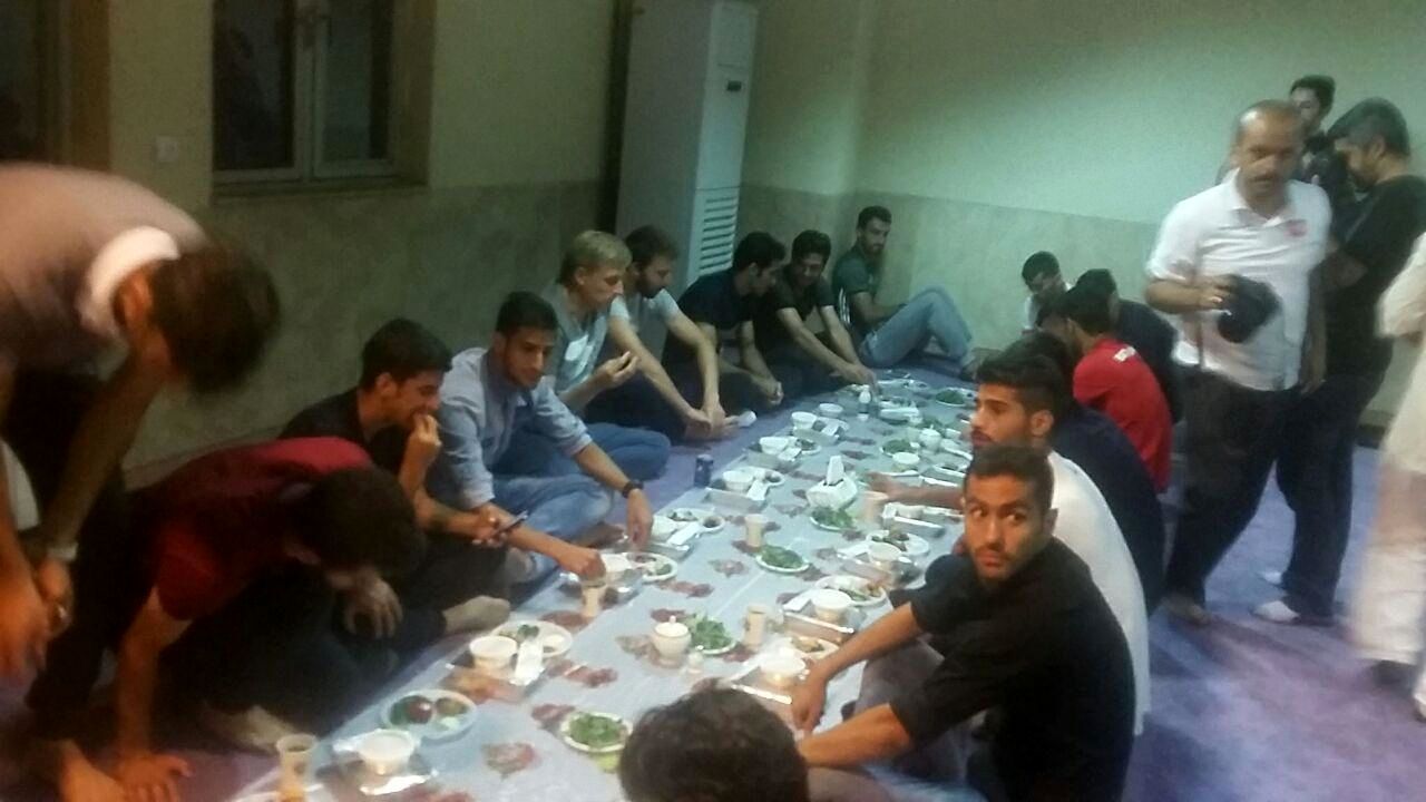 حواشی  ضيافت افطارى  برانکو +تصاویر
