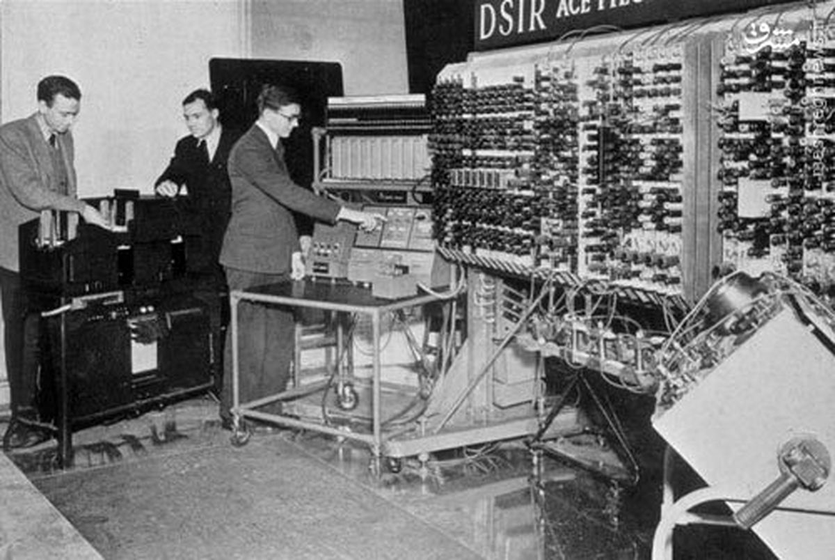 عکس: اولین کامپیوتر در لندن 1950