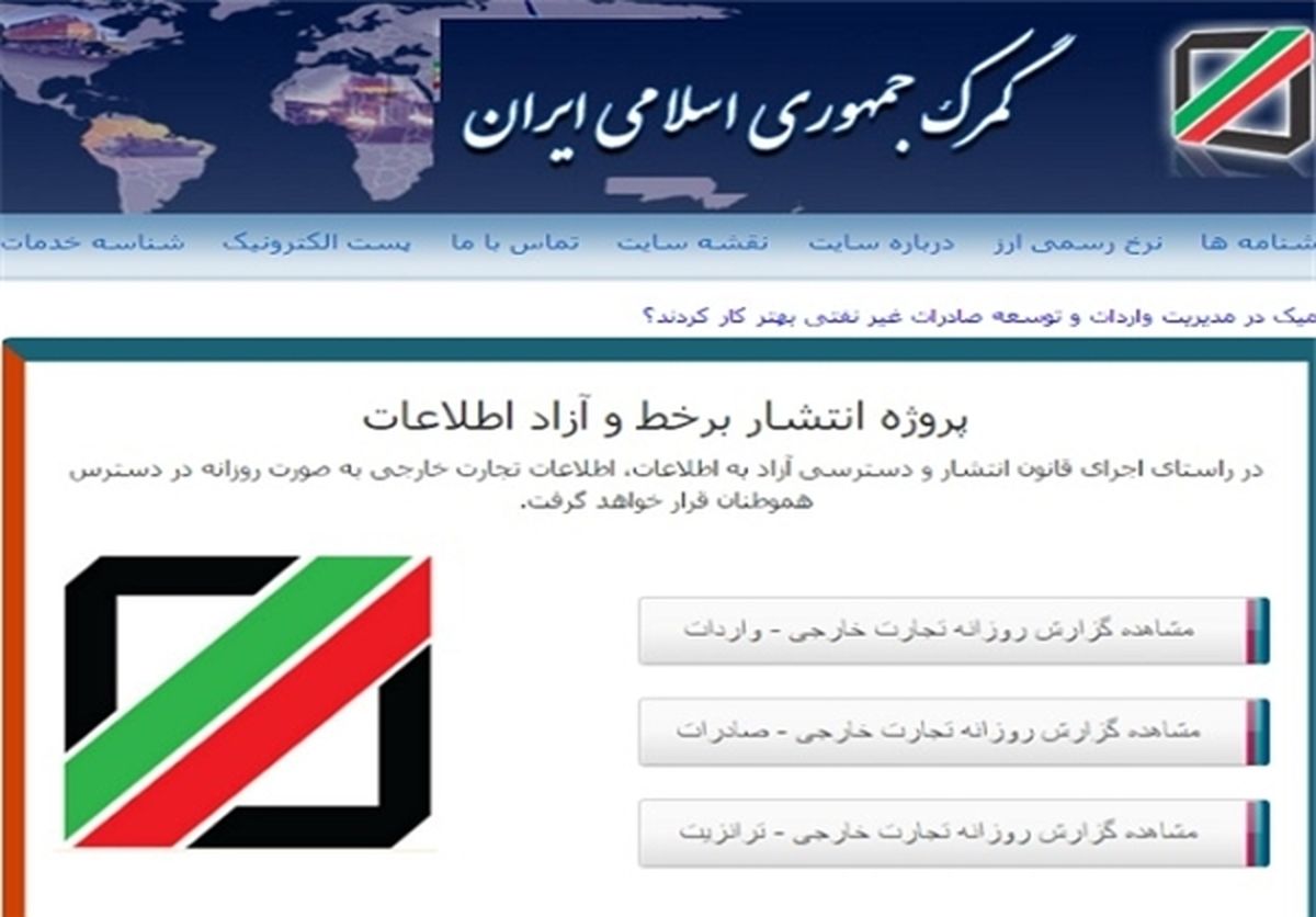 تاخیر ۲۰ روزه گمرک در انتشار آمار تجارت خارجی