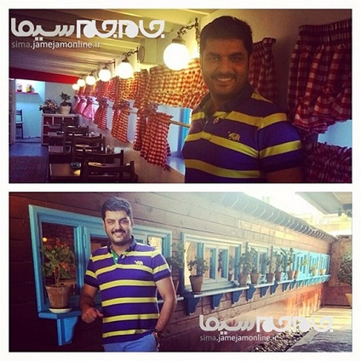 رستوران بازیگر ایرانی/تصاویر