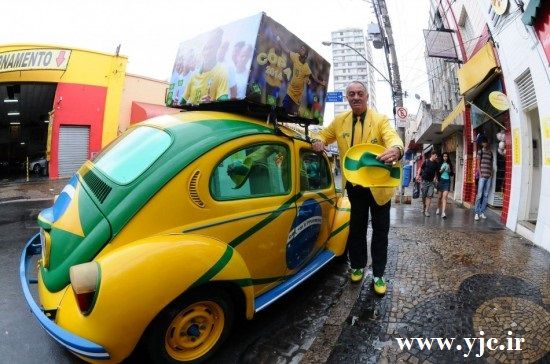 دو آتیشه ترین طرفدار فوتبال/عکس