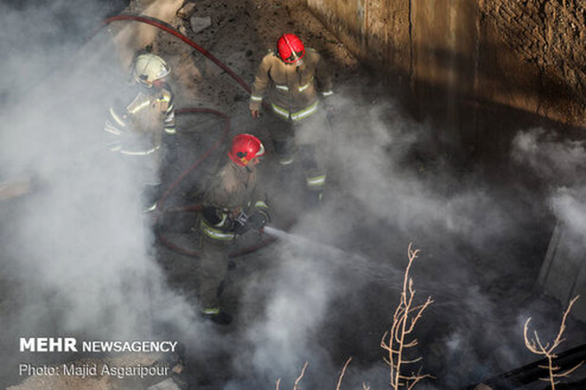 اعزام سگ زنده یاب به محل انفجار میدان قدس