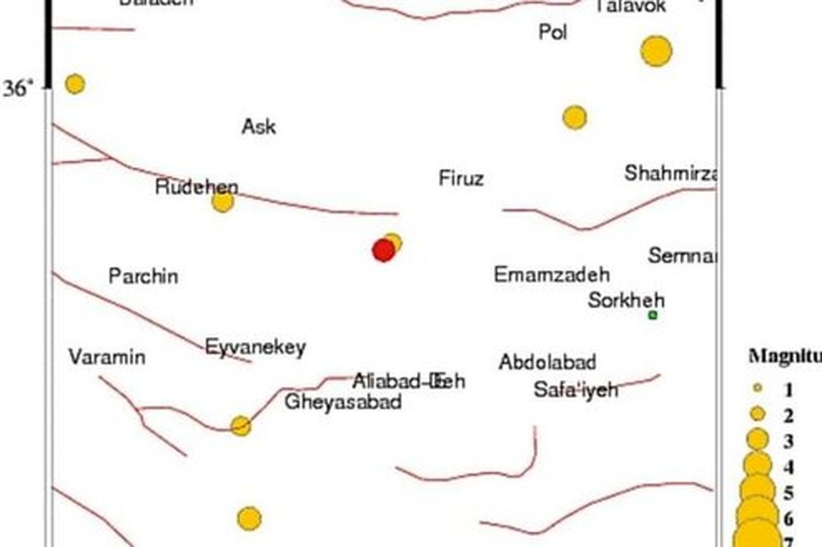 گسل فیروزکوه منشاء زلزله امروز تهران بود