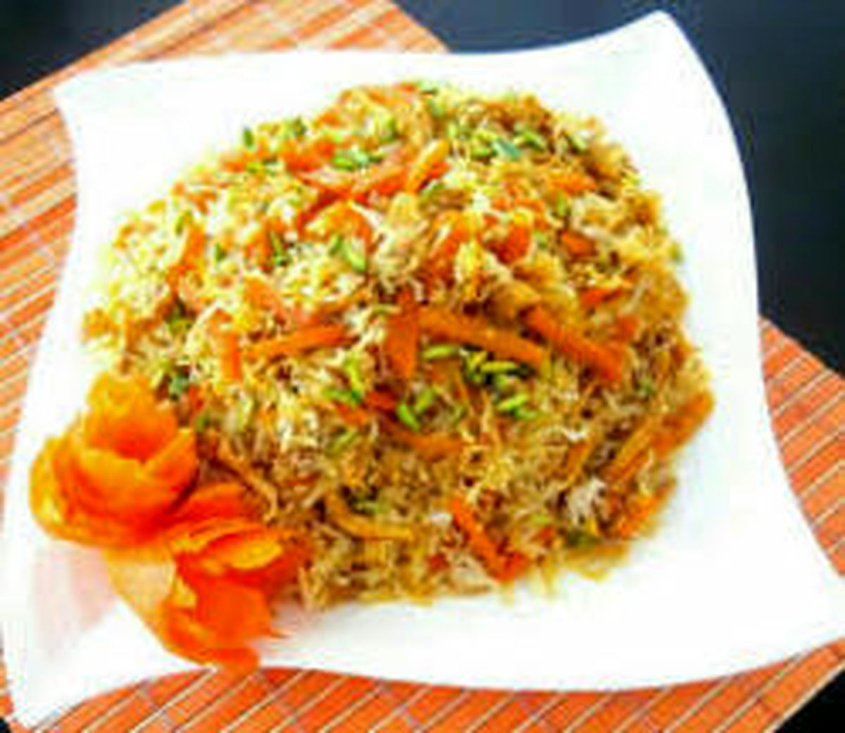 دستور پخت هویج پلو نسبتا شیرین