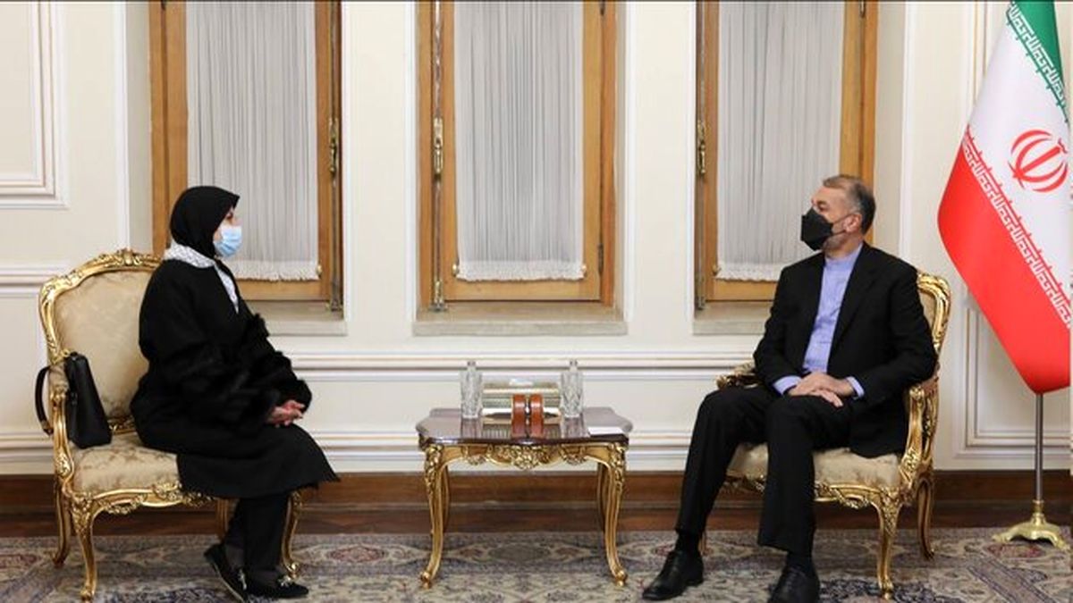 دیدار سفیر جدید فلسطین در تهران با امیرعبداللهیان +عکس