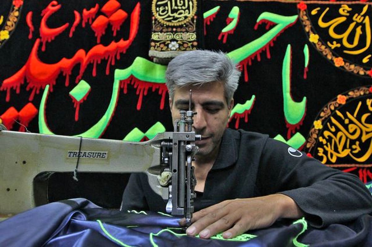 رنگ و بوی محرم در بازار تهران