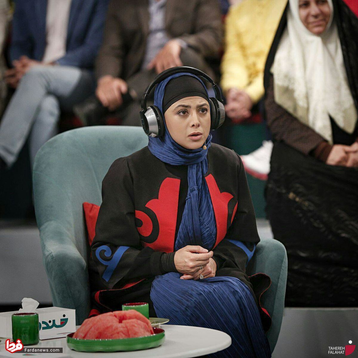 خانم بازیگر مهمان امشب «خندوانه‌» +عکس