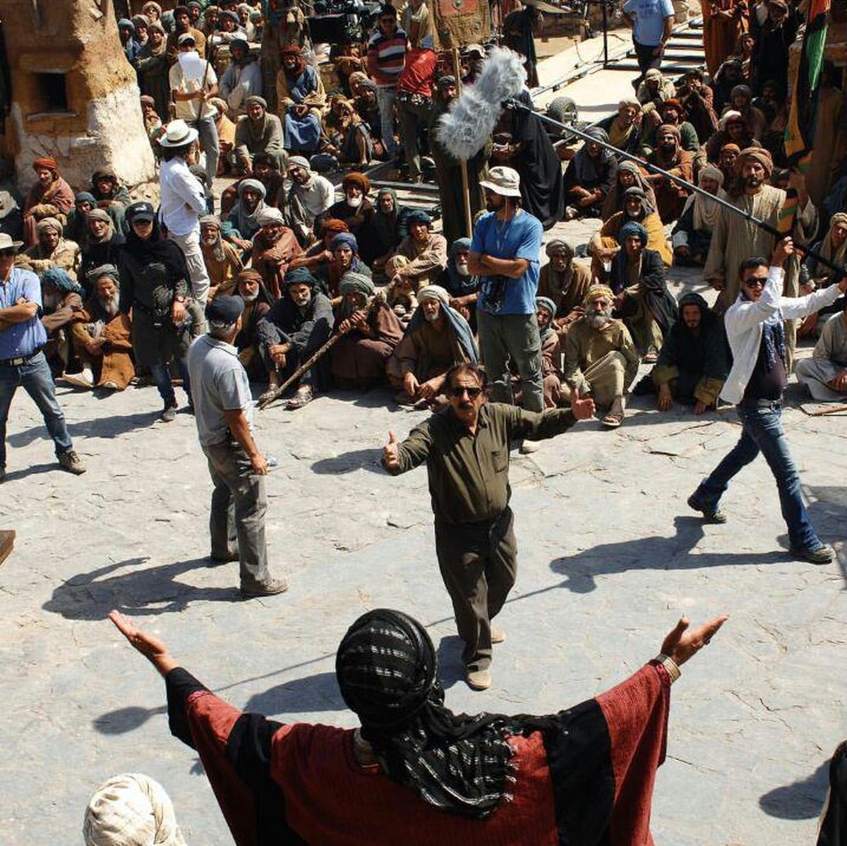 مجید مجیدی مقابل ابوسفیان!+عکس