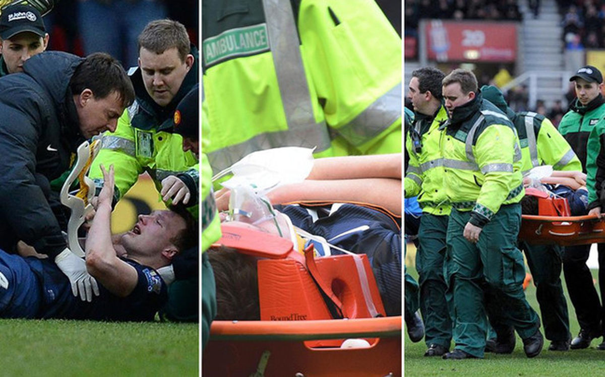 بازیکن منچستر بیهوش شد