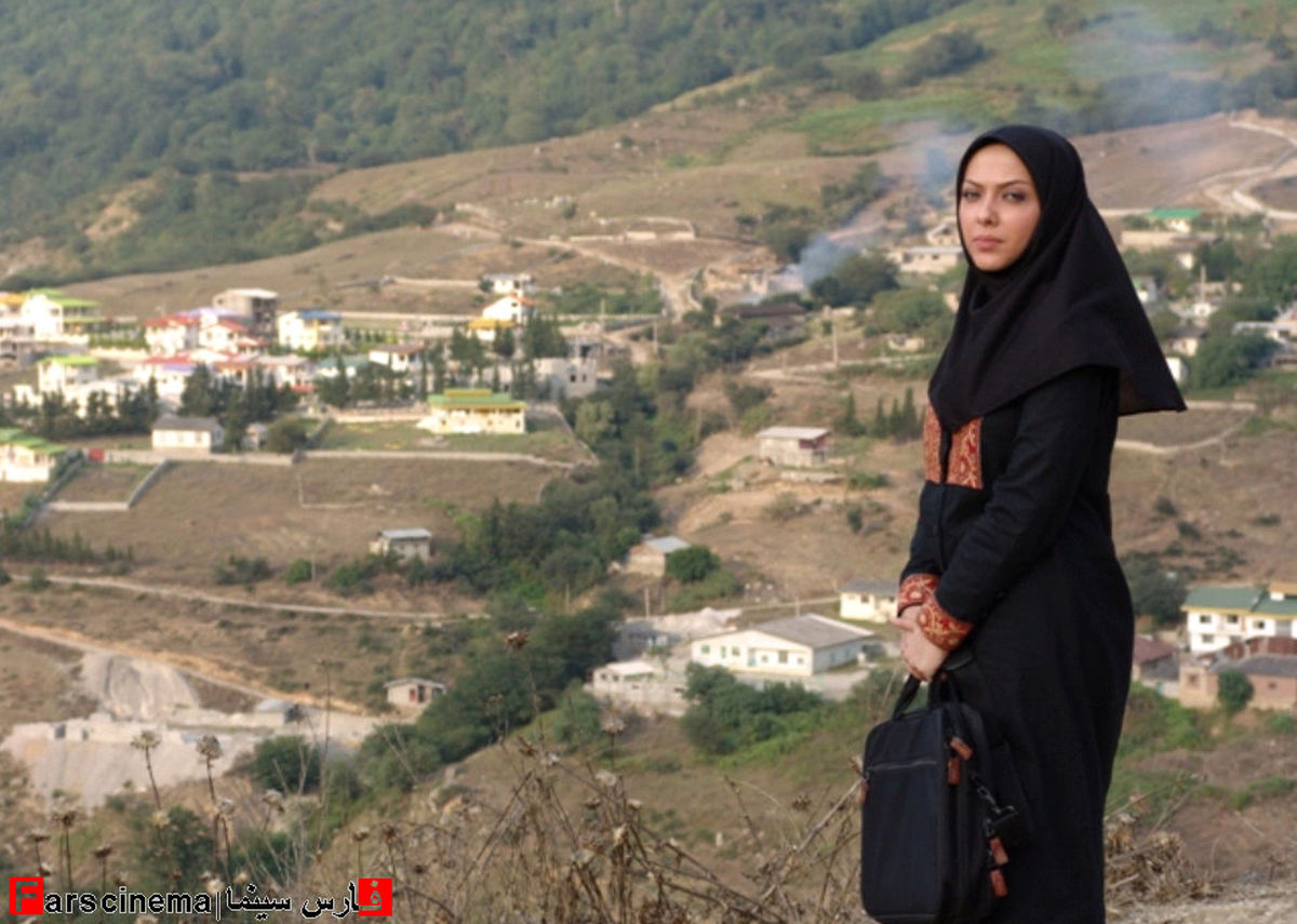 عکس/لیلا اوتادی و احترام به طبیعت شمال