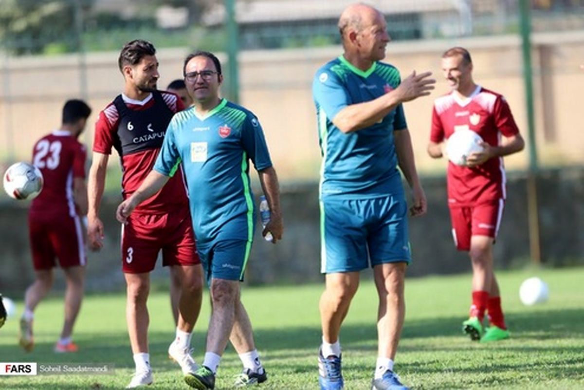 گزارش تصویری از تمرین پرسپولیس