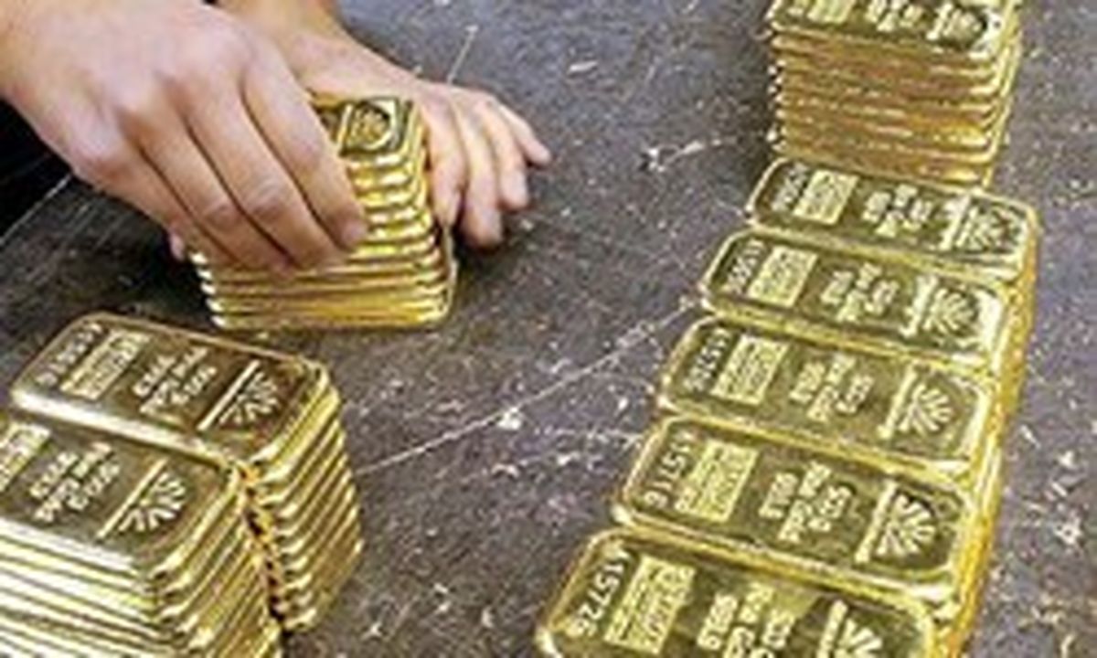 افزایش یک دلاری قیمت طلا در بازار جهانی