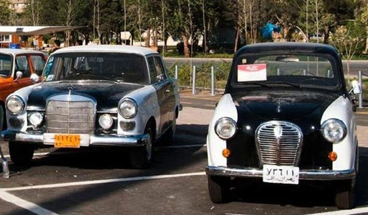 اولین تاکسی تهران/ عکس