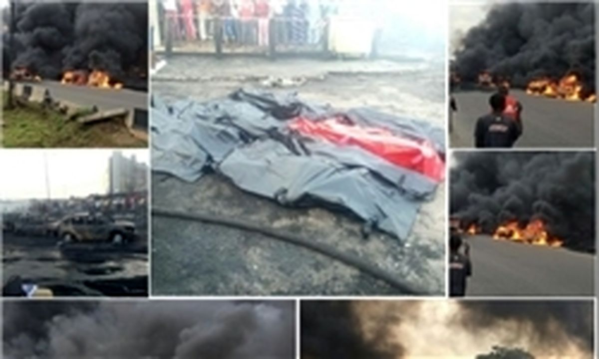 ۹ کشته در پی انفجار کامیون سوخت در نیجریه