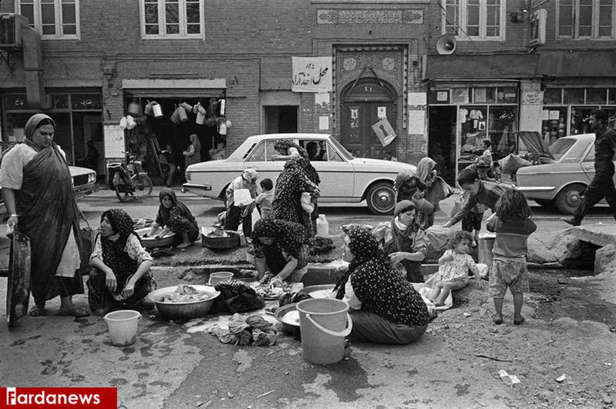 عکس: محله دروازه غار تهران در سال ۱۳۵۷