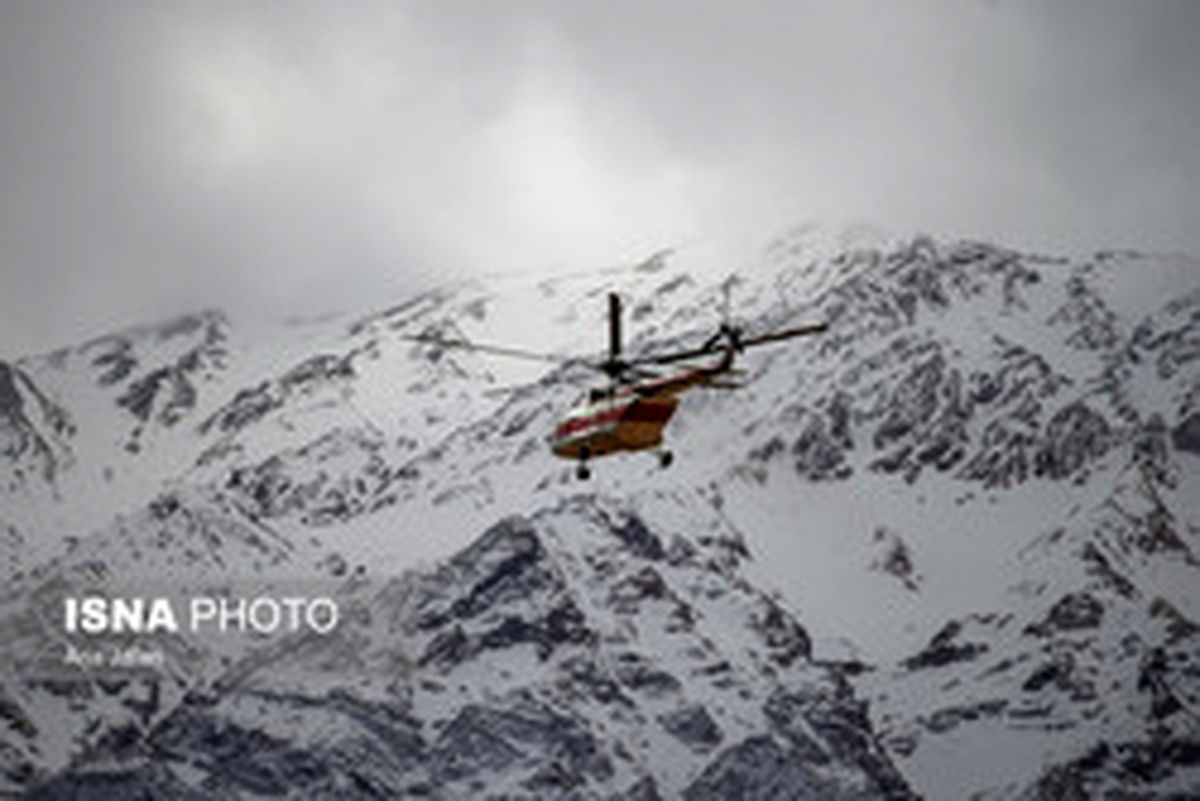 گشت زنی کمک خلبان تهران - یاسوج در ارتفاعات دنا