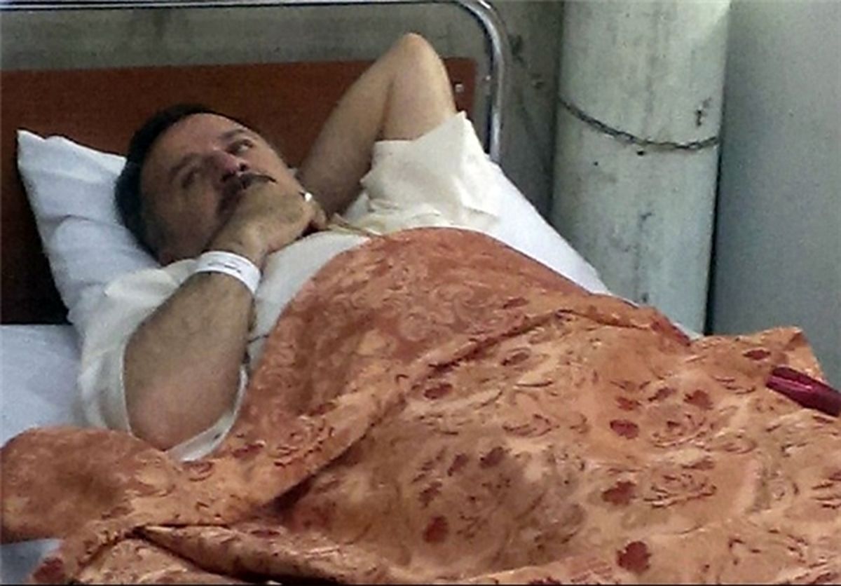 داورزنی زیر تیغ جراحی/عکس