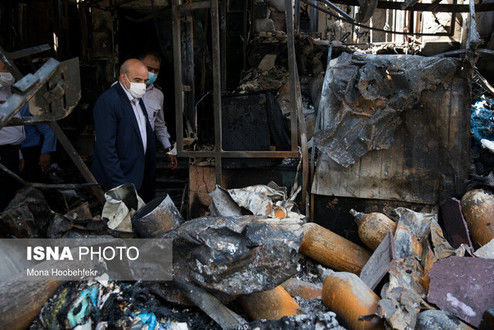 ورود مجلس به حادثه آتش سوزی کلینیک سینا