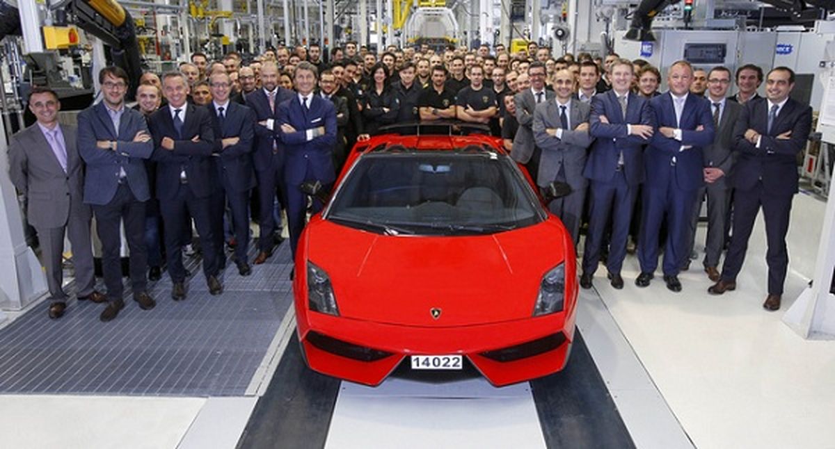 رونمایی از آخرین خودرو گایاردو/عکس