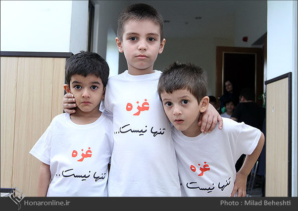 عکس/ غزه تنها نیست...