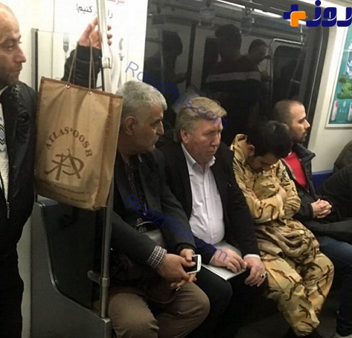 شباهت عجيب يک مرد تهرانی به ترامپ! +عكس