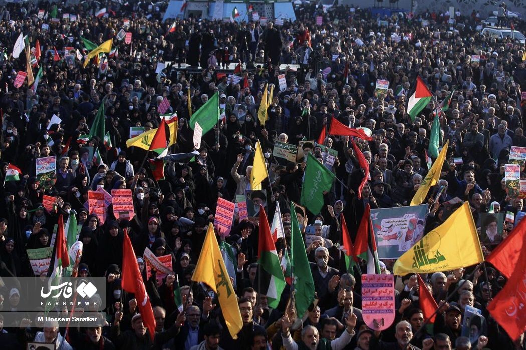 گرامیداشت حماسه ۹ دی در میدان امام حسین(ع) تهران