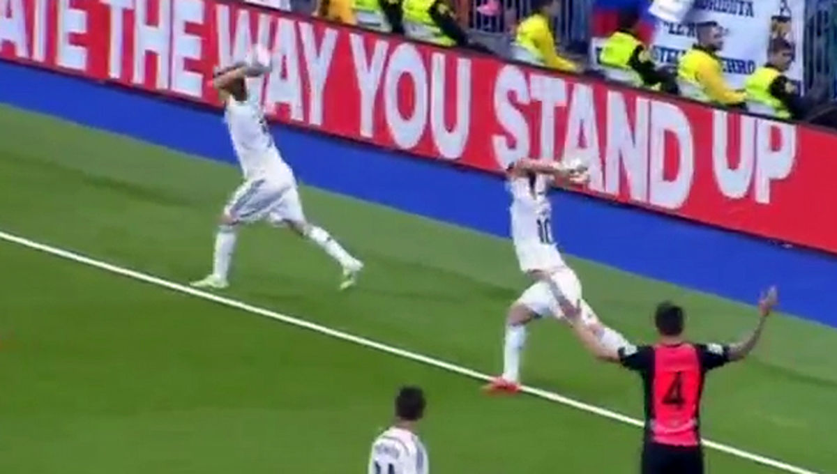 پرتاب اوت هماهنگ دو رئالی!/عکس