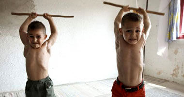 کودکان ۴ و ۶ساله قوی‌ترین مردان جهان آینده !+ تصویر