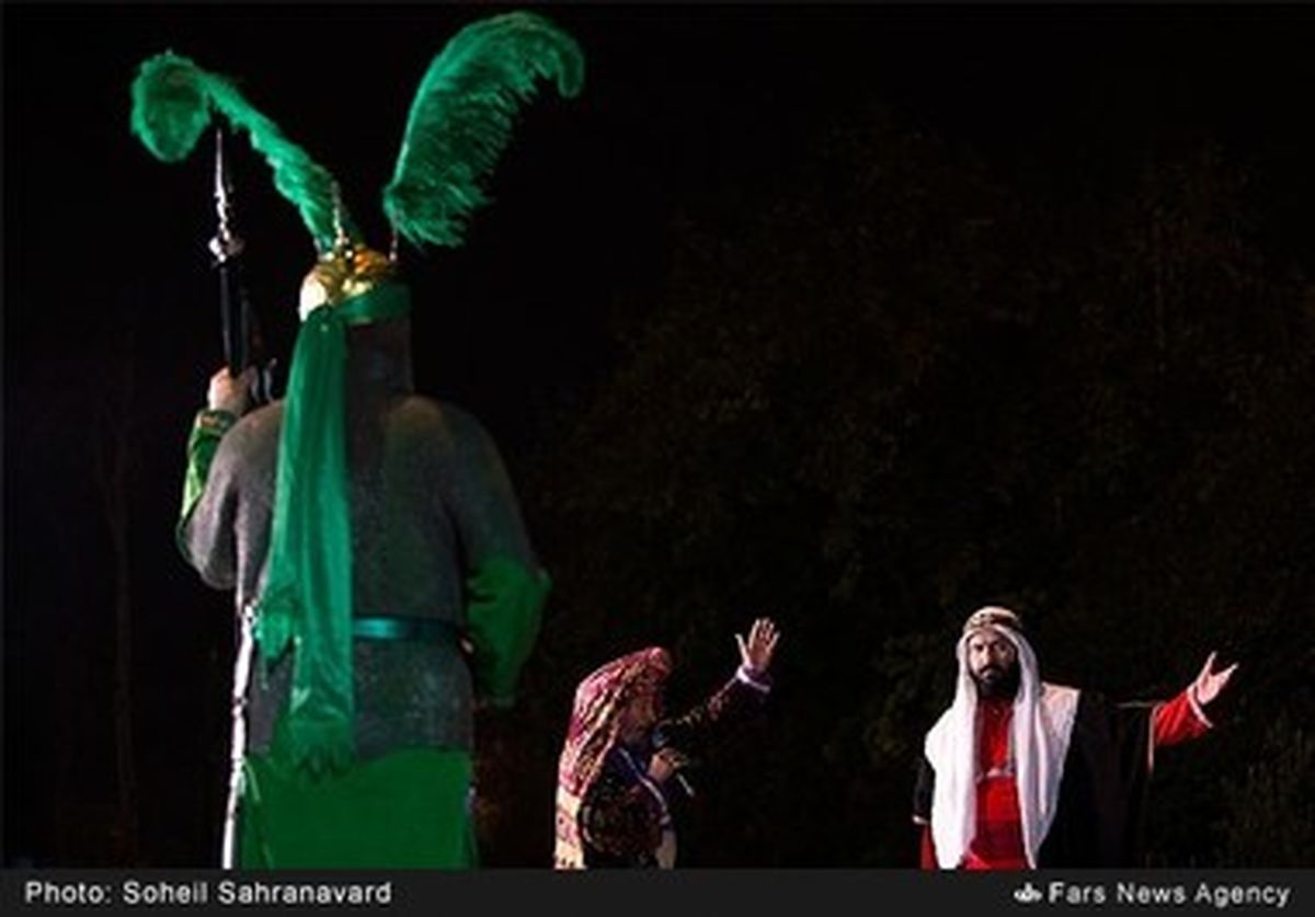 تصاویر: تعزیه حضرتعباس(ع) درتئاتر شهر
