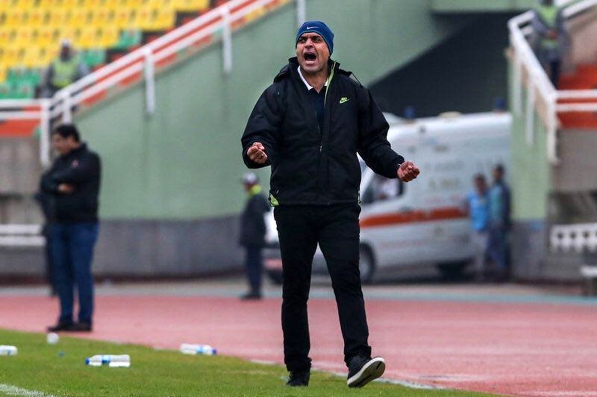 خوشحال‌ترین مرد فوتبال ایران+عکس