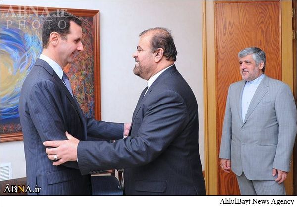 دیدار رستم قاسمی با بشار اسد/تصاویر
