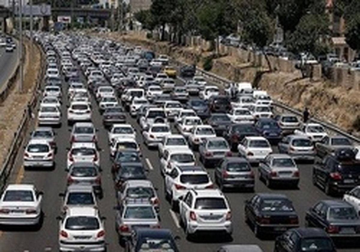 ترافیک نیمه سنگین در برخی از جادههای کشور