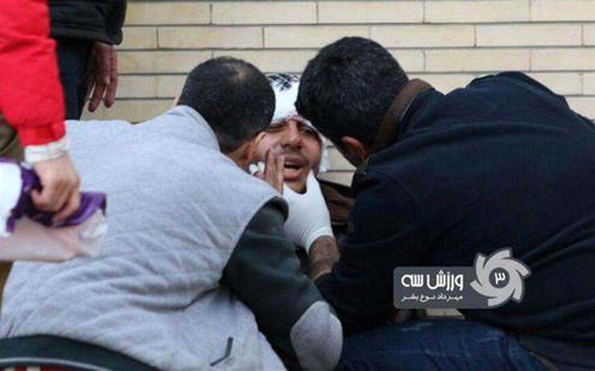 تصاویر: درگیری در تبریز پس از باخت تراکتورسازی
