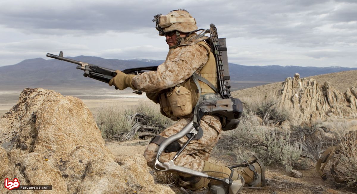 پاهای رباتیک در اختیار سربازان امریکایی +عکس