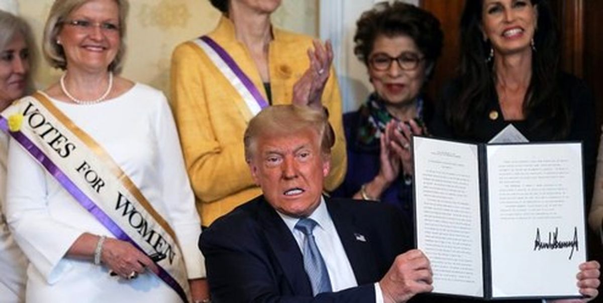 حکم عفو ترامپ برای یک فعال حقوق زنان ۱۱۴ سال پس از مرگ