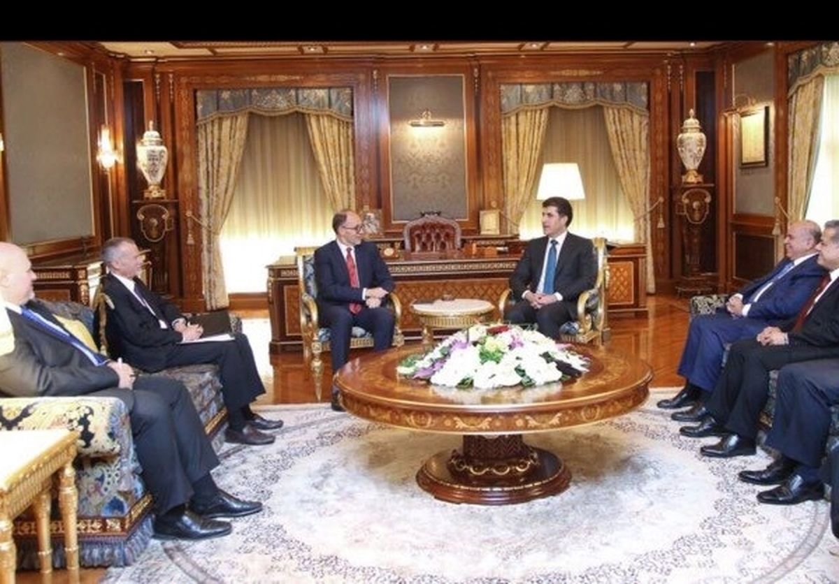 سفیر آمریکا با نخستوزیر کردستان عراق دیدار کرد